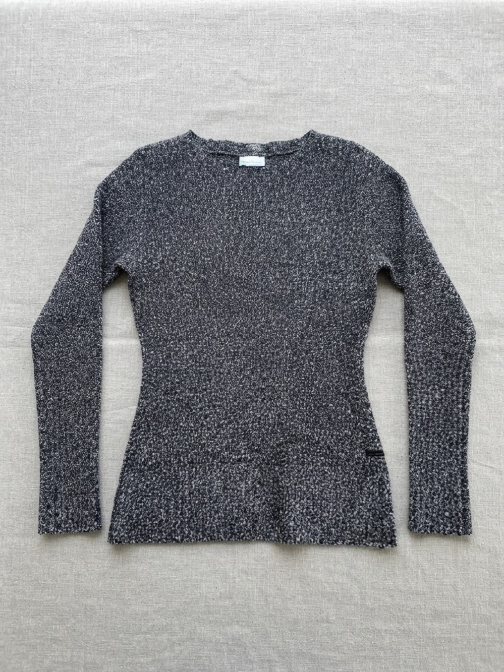 Columbia Cozy Speckled Knit Fitted Sweater - Women's Medium